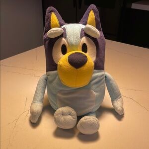 Blue and Yellow Dog Plush Toy